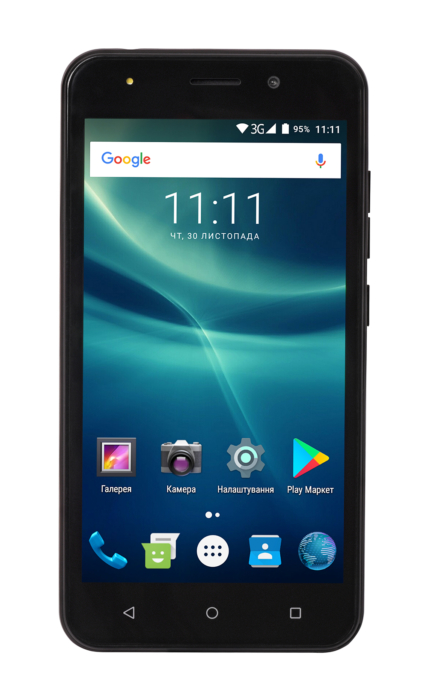 Смартфон 2E E500A DualSim Black