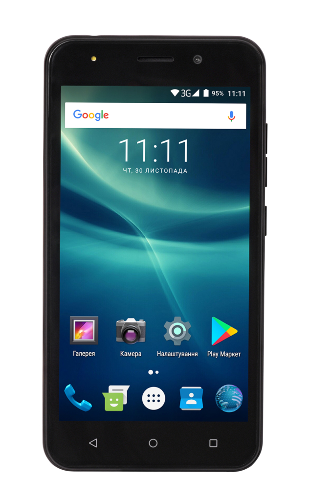 Смартфон 2E E500A DualSim Black