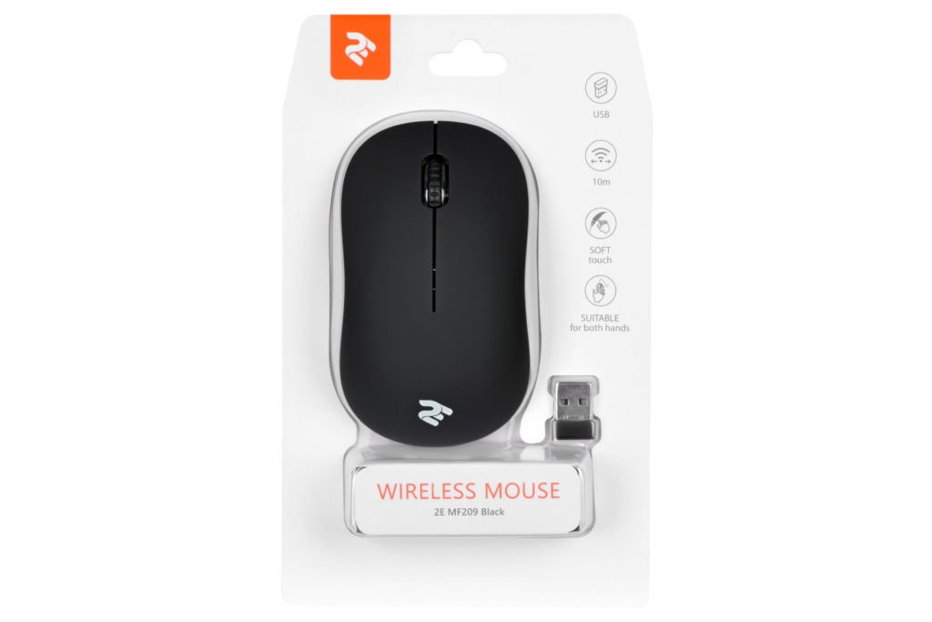 Миша 2E MF209 WL Black