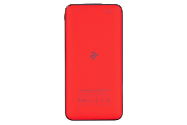 Power Bank 2E 10000 mAh Red Quick Charge