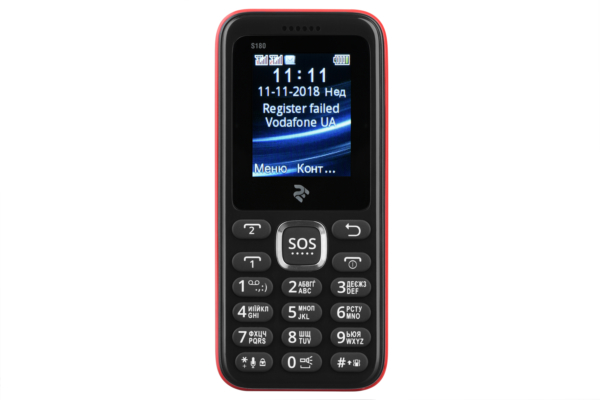 Мобильный телефон 2E S180 DualSim Red