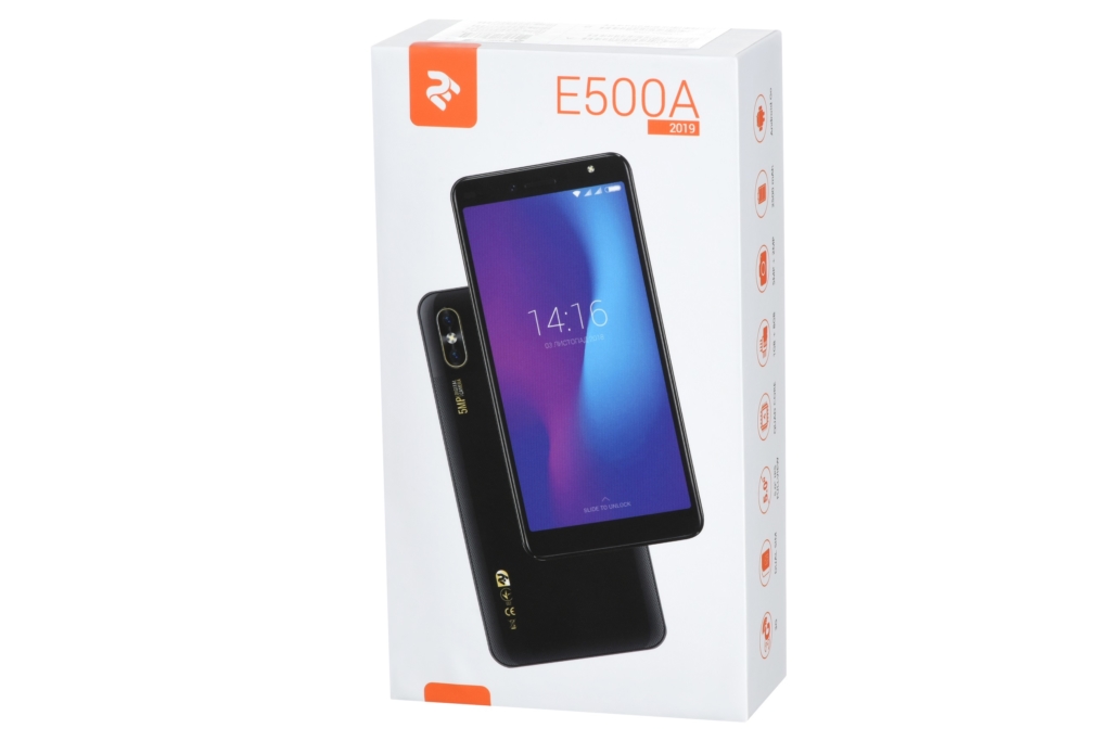 Smartphone 2E E500A 2019 DualSim Black