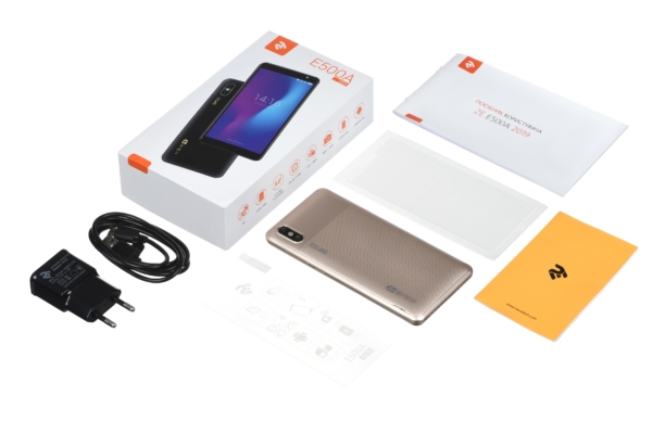 Смартфон 2E E500A 2019 DualSim Gold