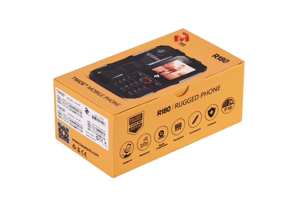 Мобільний телефон 2E R180 DualSim Black