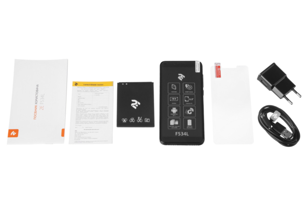 Смартфон 2E F534L 2018 DualSim Black