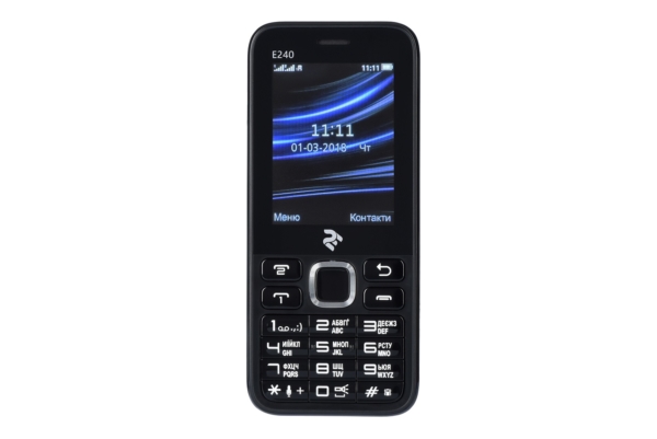 Мобильный телефон 2E E240 DualSim Black/White
