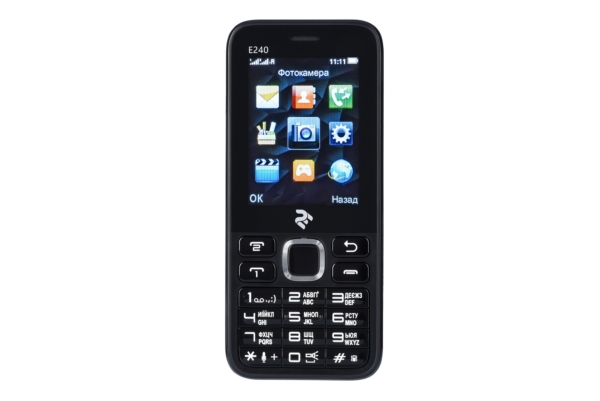 Мобильный телефон 2E E240 DualSim Black/White