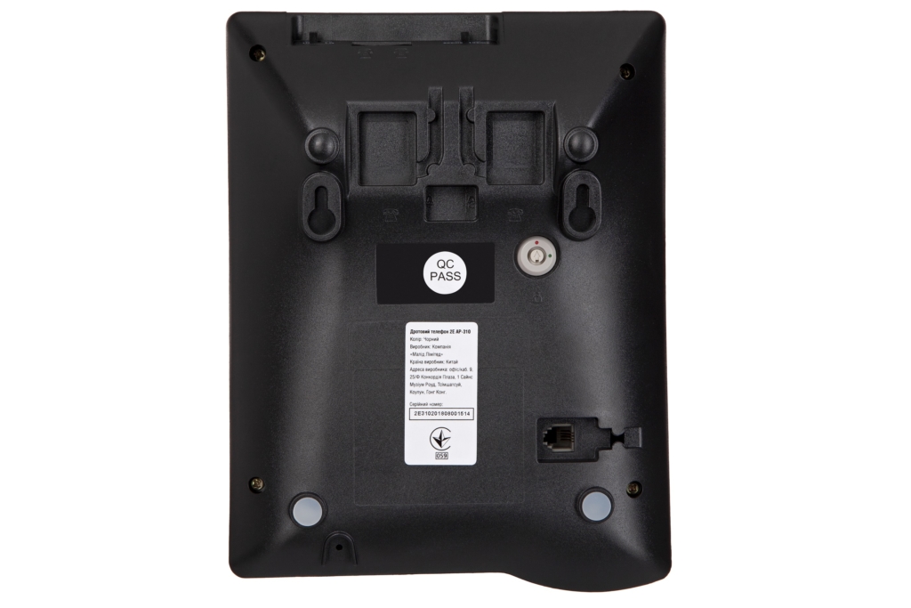 Аналоговый телефон 2E AP-310 Black
