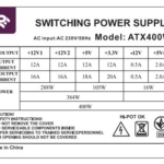 PC Case 2E Vigeo TMQ0104 with power supply
