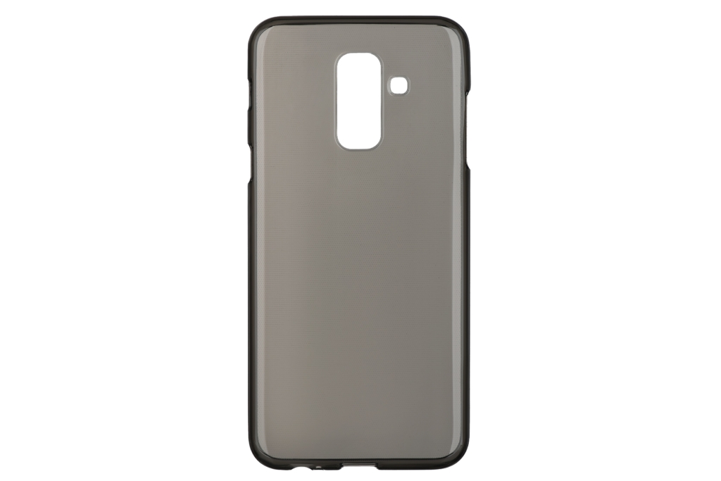 2E Basic Case for Samsung Galaxy A6+ 2018 (A605), Crystal, Black