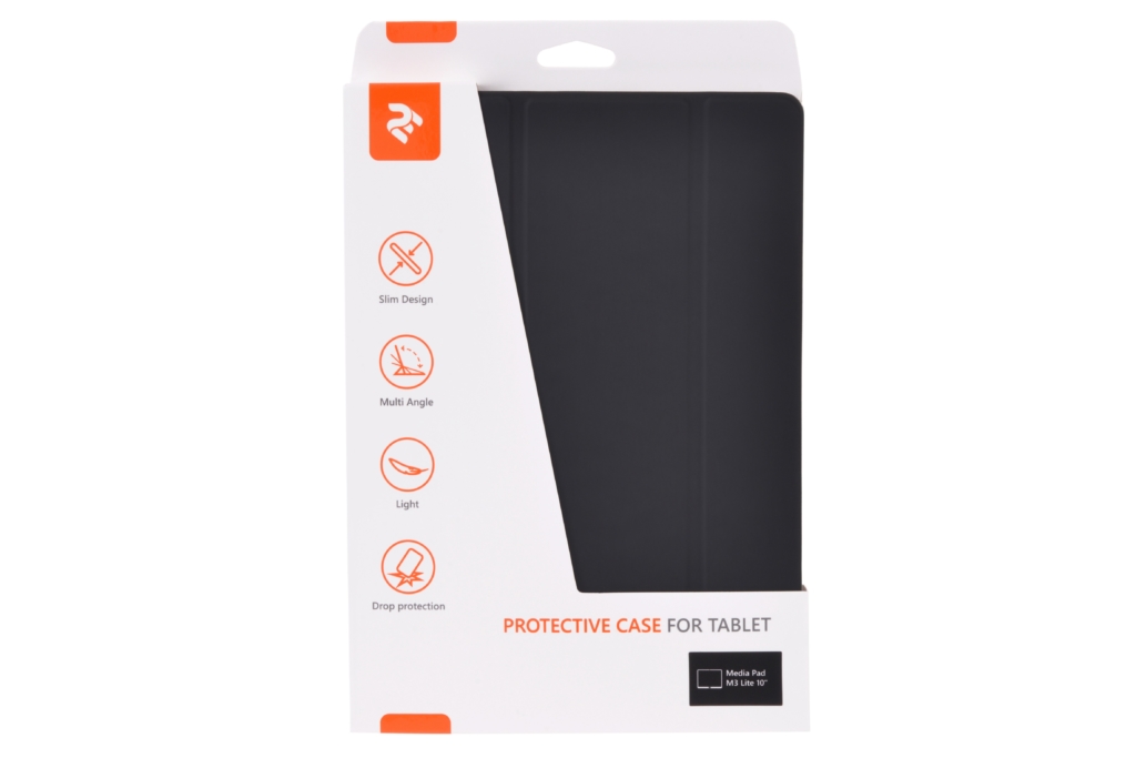 2E Tablet Case for Huawei MediaPad M3 Lite 10″, Case, Black/TR