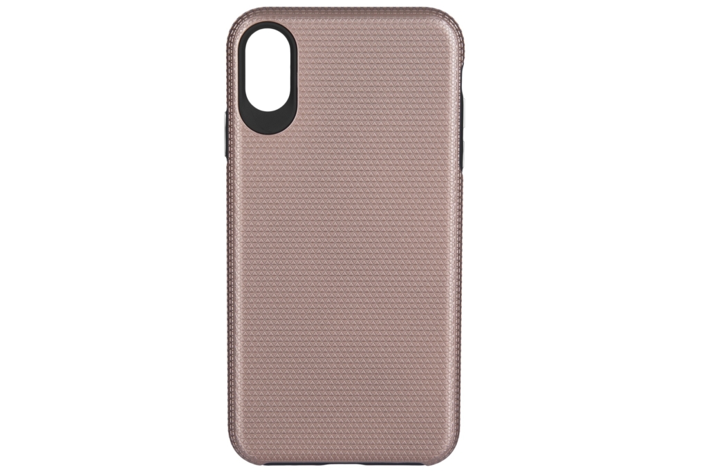 Чехол 2Е для Apple iPhone XS Max, Triangle, Rose gold