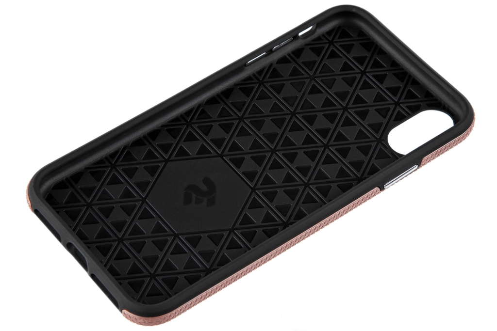 Чехол 2Е для Apple iPhone XS Max, Triangle, Rose gold