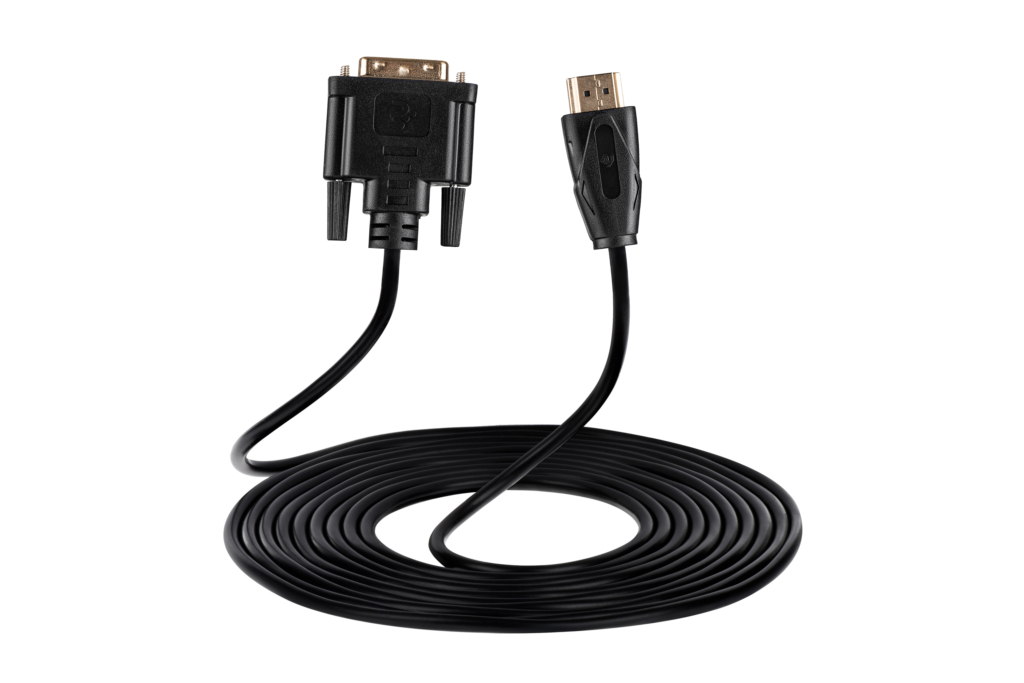 2E Кабель HDMI TO DVI 24+1, Molding Type, 1.8m, Black