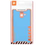 2E Basic Case for Samsung Galaxy A6 2018 (A600), Soft touch, Blue