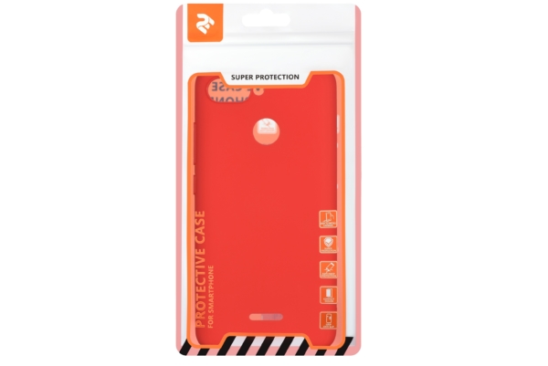 Чехол 2E Basic для Xiaomi Redmi 6, Soft touch, Red