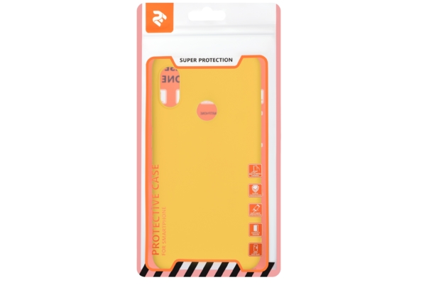 2E Basic Case for Xiaomi Redmi 6 Pro, Soft touch, Mustard