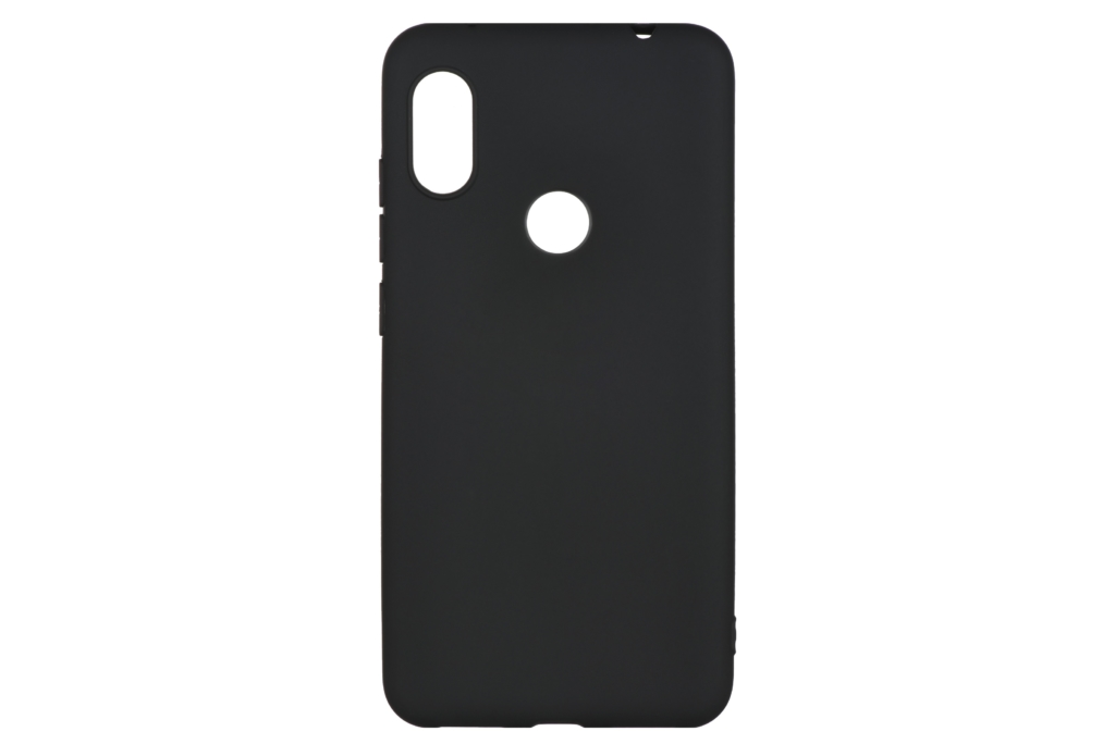 2E Basic Case for Xiaomi Redmi Note 6 Pro, Soft touch, Black