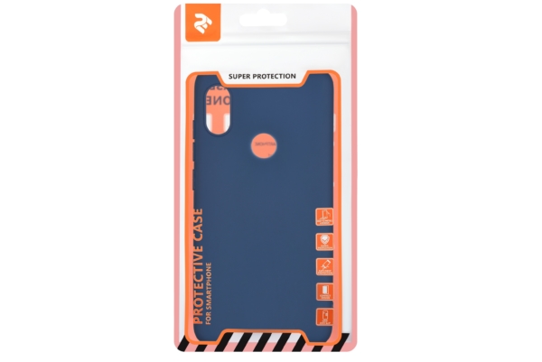 2E Basic, Soft touch для Redmi Note 6 Pro[Navy (2E-MI-N6PR-NKST-NV)]