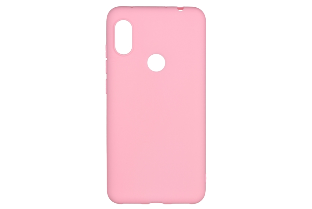2E Basic Case for Xiaomi Redmi Note 6 Pro, Soft touch, Pink