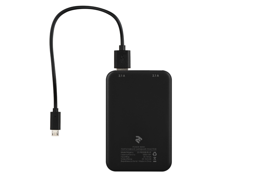 Power Bank 2Е 5000 mAh Black