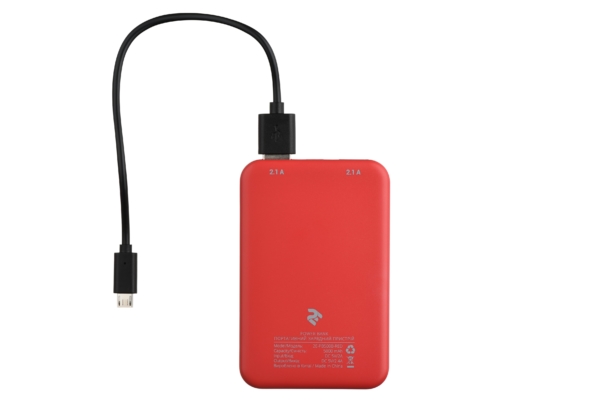 Power Bank 2Е 5000 мАг Red