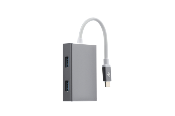 Adapter 2Е Type-C to 4xUSB3.0, Hub Aluminum, 0.20 m
