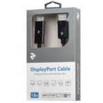 Кабель 2Е DisplayPort to HDMI (AM/AM), 1.8 м