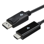 Кабель 2Е DisplayPort to HDMI (AM/AM), 1.8 м