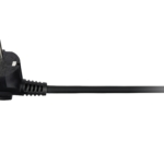 Surge Protector 2E with 5 sockets and a switch 3G1.0, 3m, black