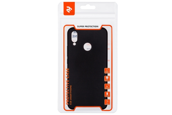 Чехол 2E Basic для Huawei P Smart+, Soft touch, Black