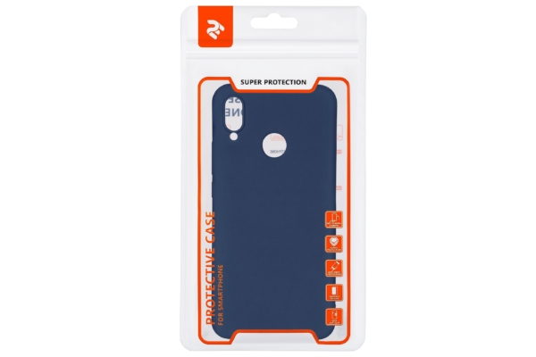 2E Basic, Soft touch для P Smart+[Navy (2E-H-PSP-18-NKST-NV)]