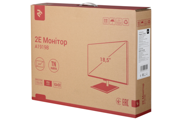 Monitor 2E A1919B Black