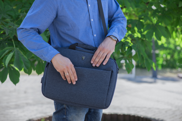 Laptop Bag 2E CBN9165NV, Melange 16″, Navy
