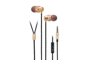Earphones 2E S5 Galaxy, Gold