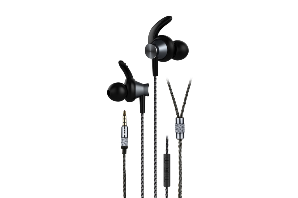 Earphones 2E S8 Piston Magnet, Grey