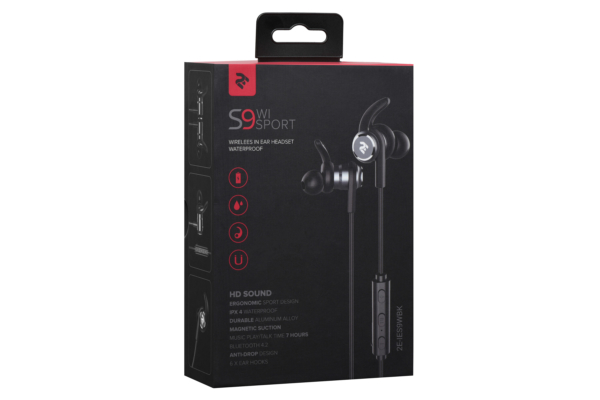 Наушники 2E S9 WiSport, Black