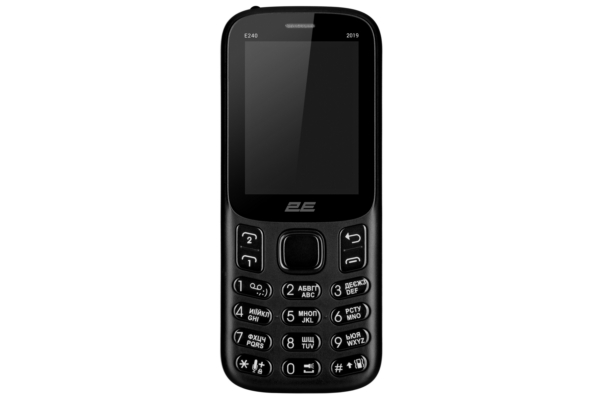 Мобильний телефон 2E E240 2019 DualSim Black