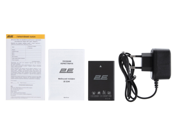 Мобильний телефон 2E E240 2019 DualSim Black