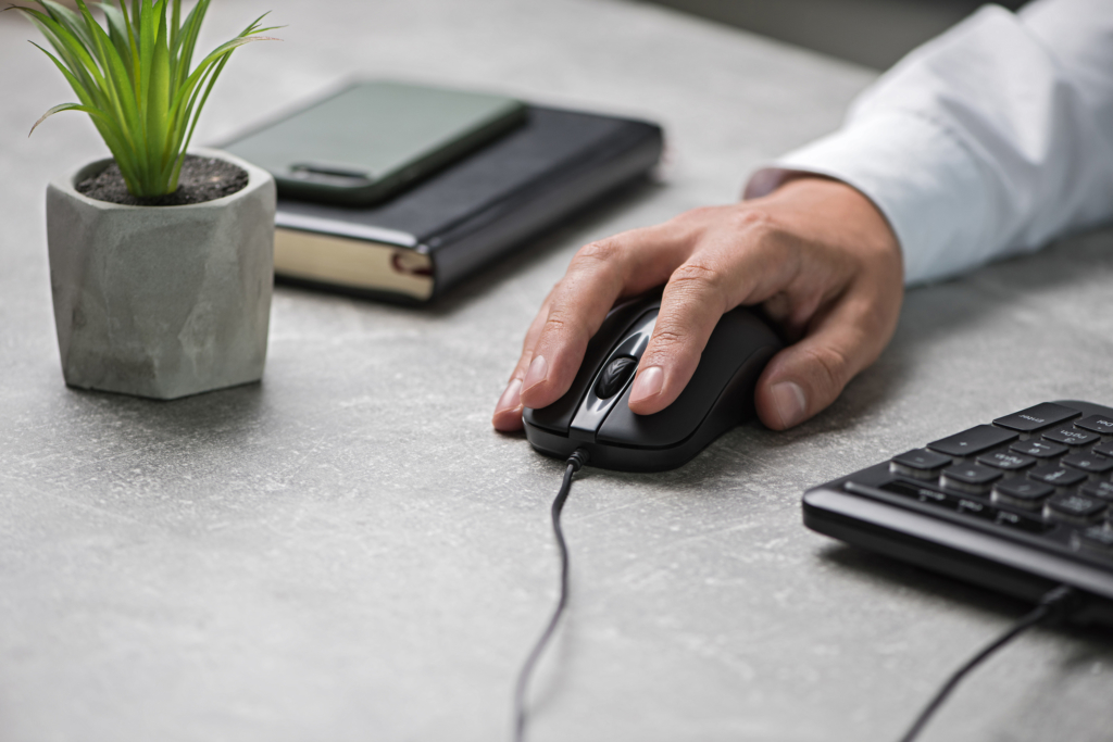 Mouse 2E MF1010 USB Black