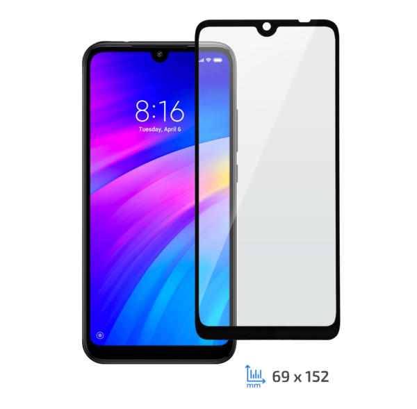 Защитное стекло 2E Xiaomi Redmi Note 7, 2.5D FCFG, black border