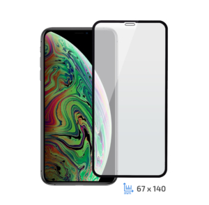 Protective Glass 2E iPhone XS/11 Pro, 3D black border FG