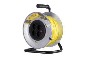 Extension Cord Reel 2E with 4XSchuko Plug, IP20, 3Gx1.5mm, 25 m