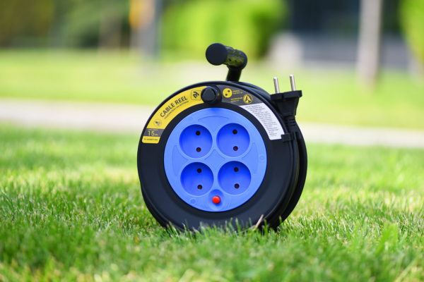 Extension Cord Reel 2E with 4 Plugs, ІР20, 2Gх1.5mm, 15 m