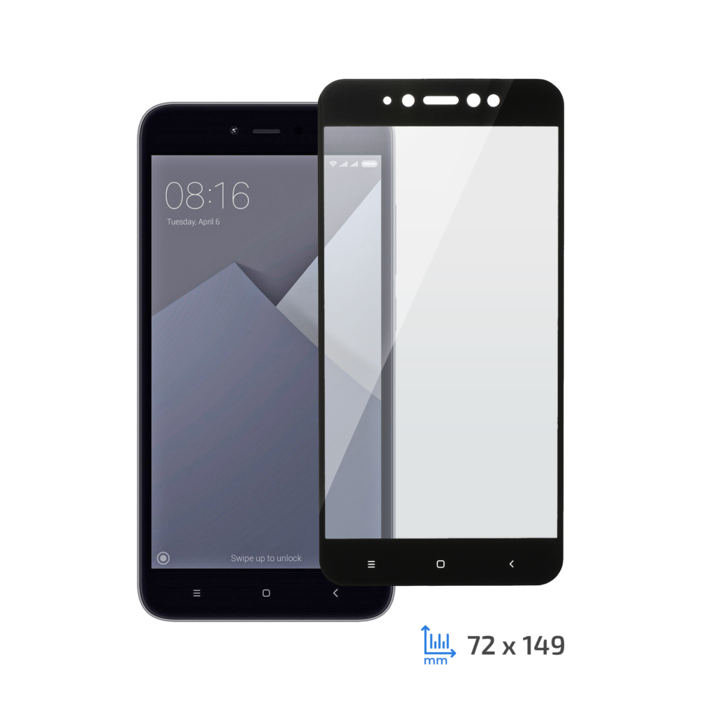 Protective Glass 2E Xiaomi Redmi Note 5A, 2.5D black border FG