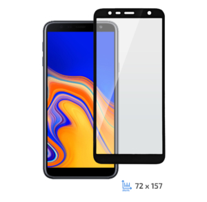 Захисне скло 2E Samsung Galaxy J4+, 3D black border FG