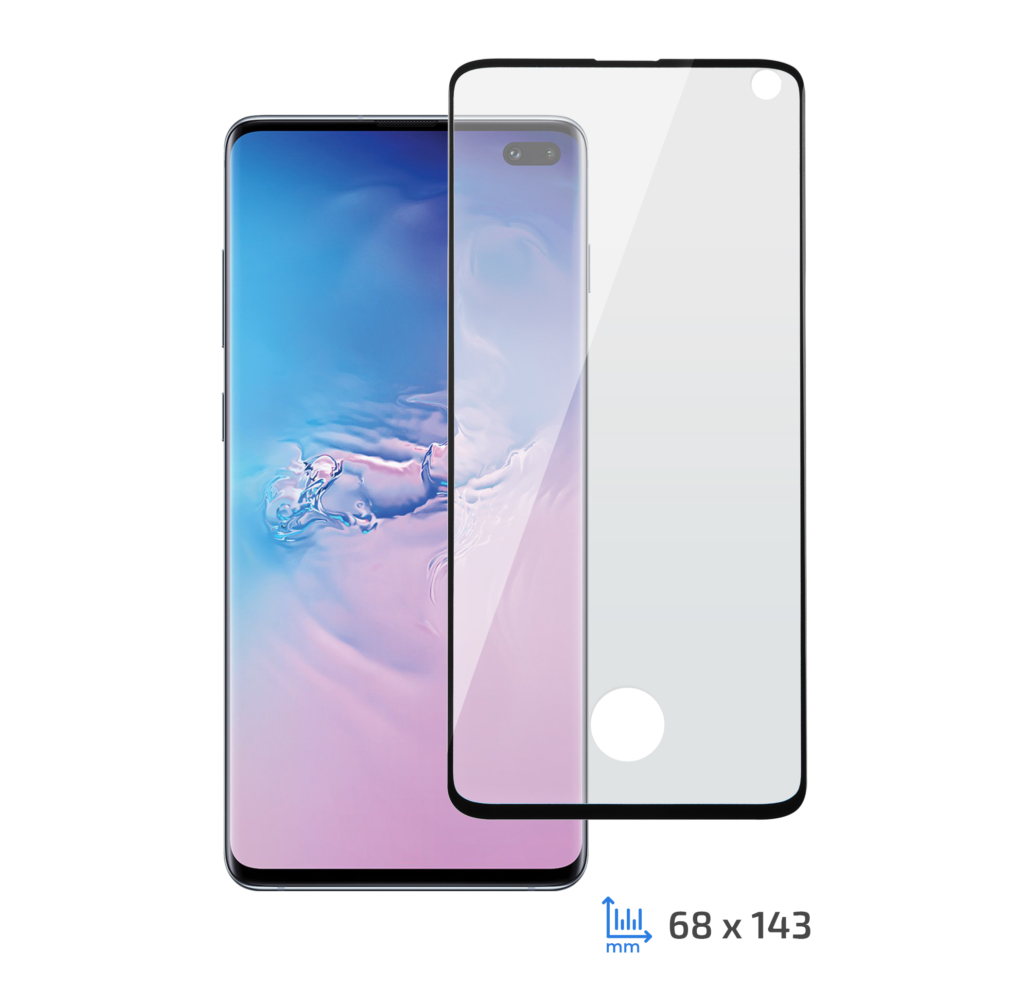 Protective Glass 2E Samsung Galaxy S10, 3D black border EG