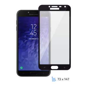Захисне скло 2E Samsung Galaxy J4 2018, 2.5D black border FG