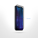 Protective Glass 2E Samsung A8+ 2018 (A730), 2.5D black border FG