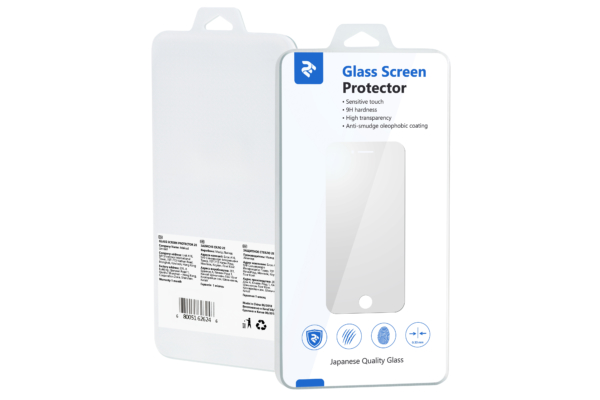 Protective Glass 2E Samsung A8+ 2018 (A730), 2.5D black border FG
